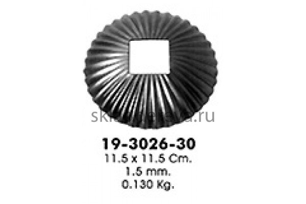 Поковки и вставки - 19-3026-30 (отв. 30 мм)