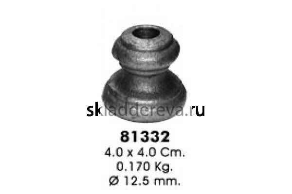 Поковки и вставки - 81332 (отв. D 12 мм)