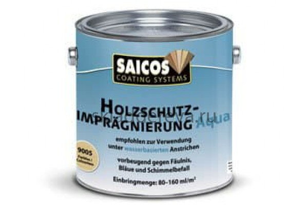 Защитная пропитка на водной основе Holzschutz-Impragnierung Aqua 9005 Бесцветный 2.5л