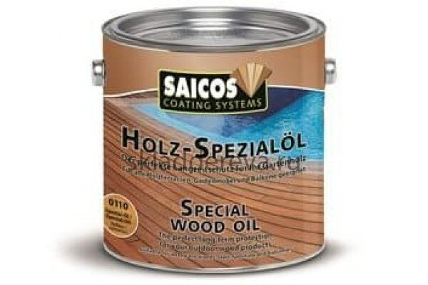 Специальное масло для древесины Holz-Spezialol 0180 Черное прозрачное 0,75л